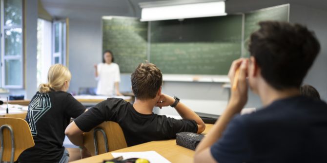 Schüler schwänzen