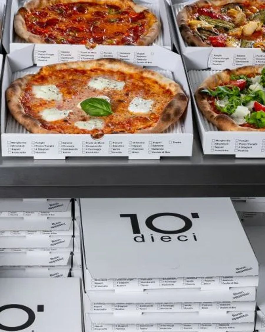 Um das Risiko für ihre Lieferanten zu senken, endet der Service der Pizzeria Dieci spätestens um 22.30 oder 23 Uhr.