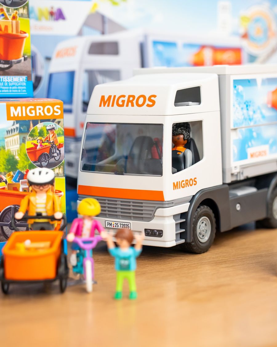 Ganz gratis sind die Playmobil-Sets der Sammelaktion der Migros nicht.