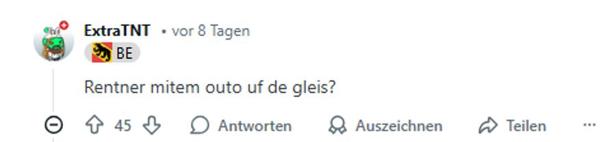 Über den Grund für die Verspätung lässt sich spekulieren.