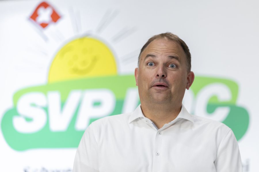 Auch SVP-Präsident Marcel Dettling führt das Amt im Alleingang aus.