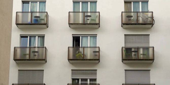 Zürich Apartments Balkon