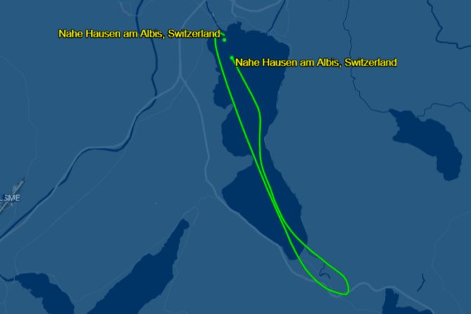 Flugzeug Zugersee