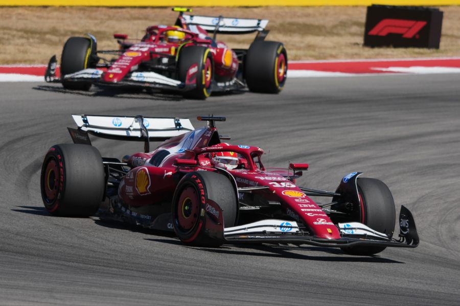 Ferrari Leclerc Lewis Hamilton