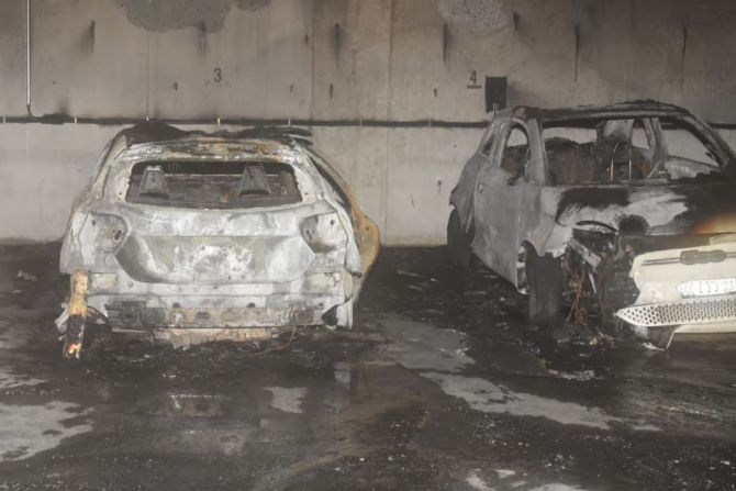 Brand Tiefgarage Grenchen