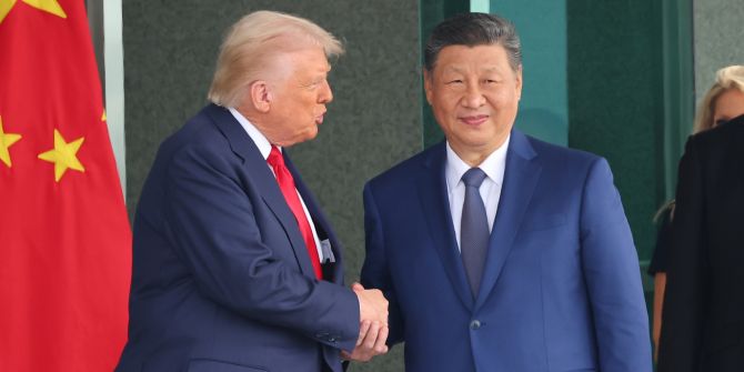 US President Trump hold talks with Chinese President Xi in Busan