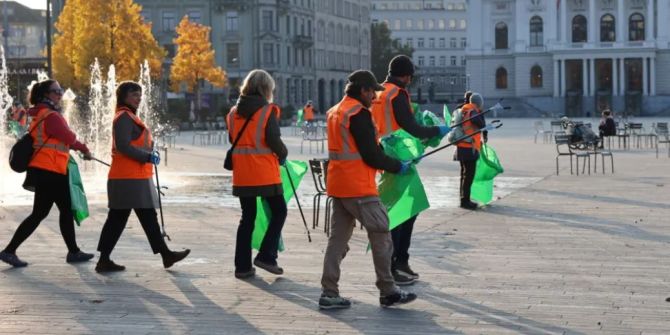 Putzen Stadt Zürich
