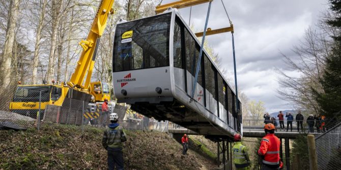 Gurtenbahn-Wagen