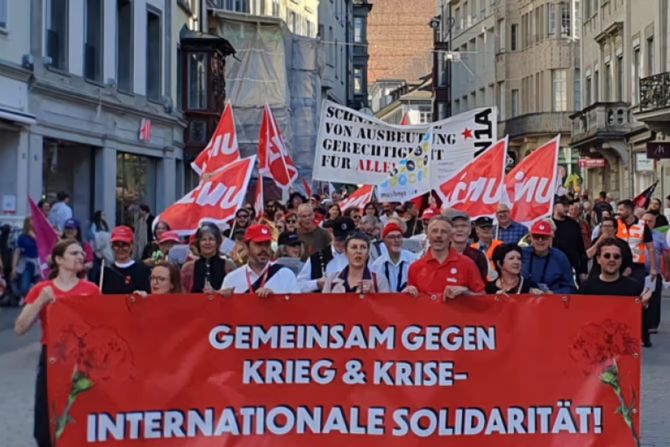 1.Mai Demo St. Gallen