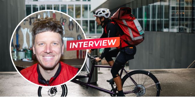 Velokurier Bern Braun