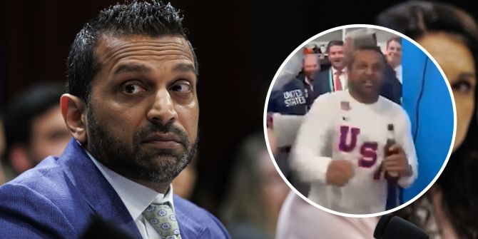 Kash Patel FBI Alkohol