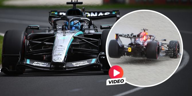 Qualifying Melbourne Russell Verstappen