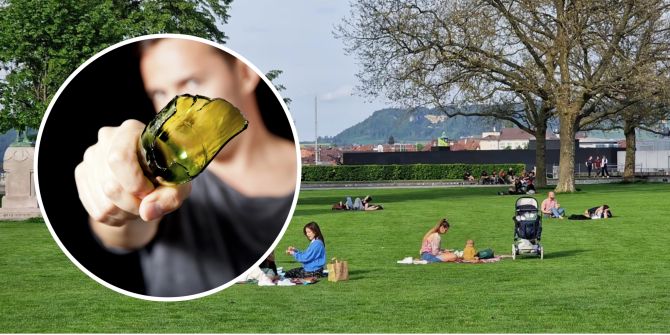 Flasche Grosse Schanze Bern