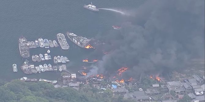 Japan Werft Brand