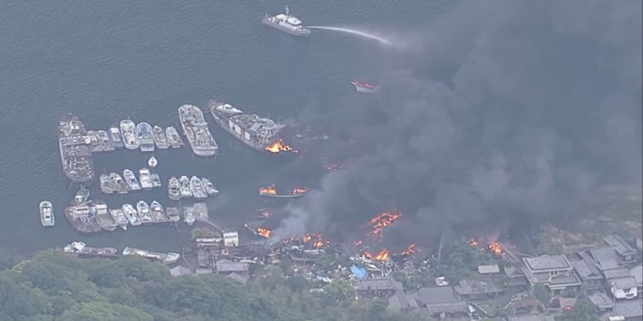 Japan Werft Brand