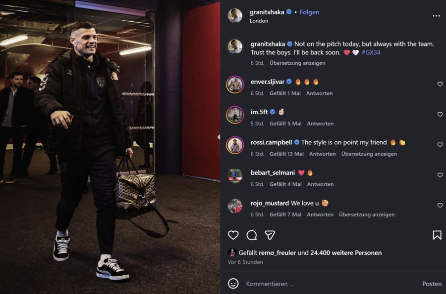 Granit Xhaka Sunderland