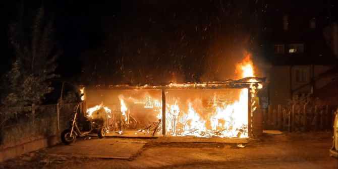 Velounterstand Brand Dornach