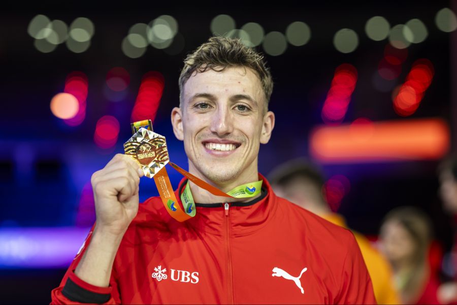 Simon Ehammer kürt sich im Siebenkampf zum Indoor-Weltmeister.