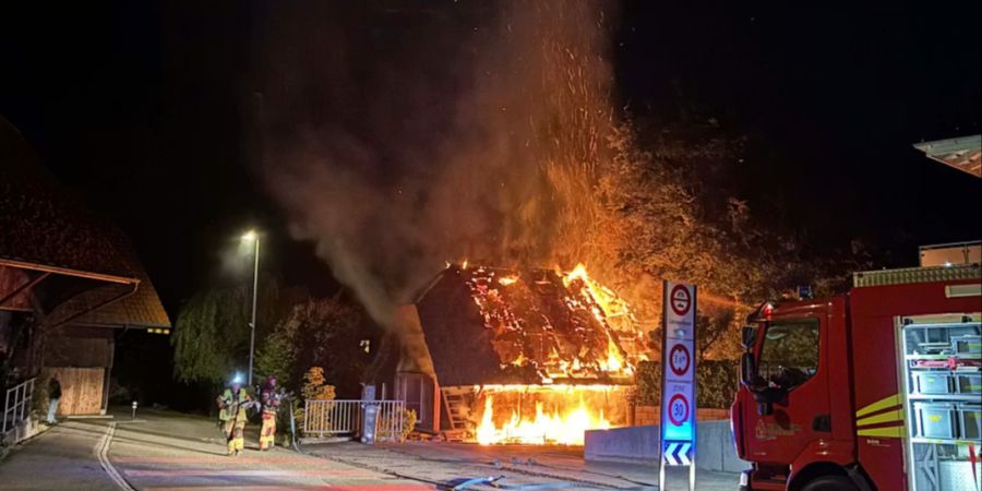 Brand Hasenmattstrasse