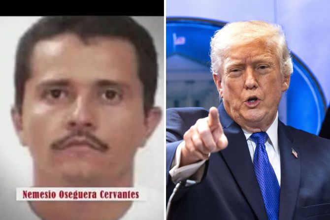 El Mencho Donald Trump