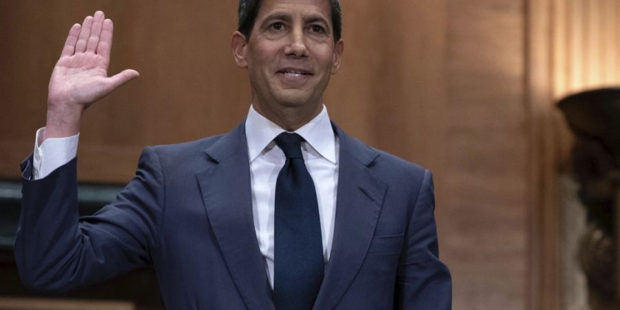 US-Präsident Donald Trump hat Kevin Warsh für den Chefposten der Notenbank nominiert, die Entscheidung im Kongress steht noch aus. (Archivbild)