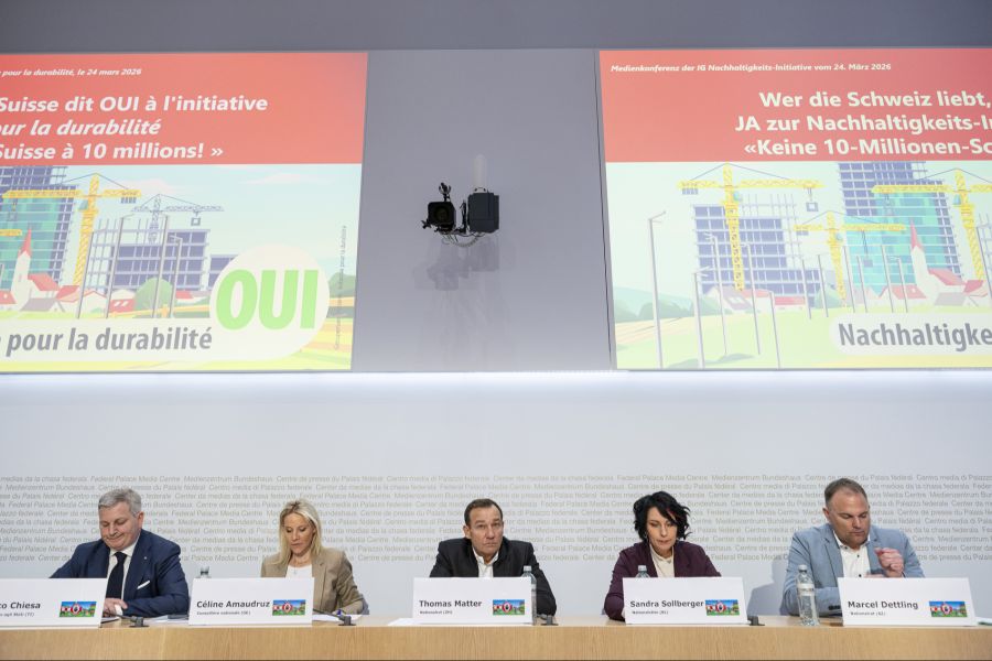 SVP Ja-Kampagne Nachhaltigkeits-Initiative