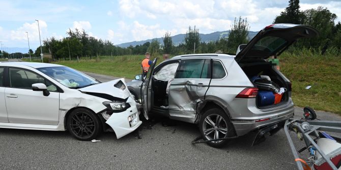 Auto übersehen.