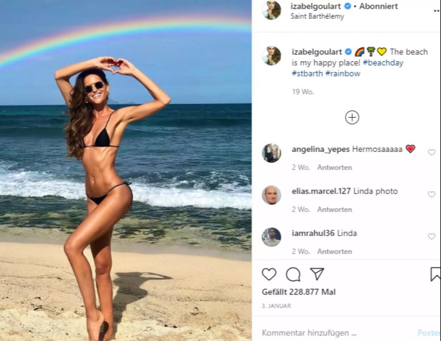 Das brasilianische Model Izabel Goulart ist mit dem deutschen Goalie Kevin Trapp verlobt.