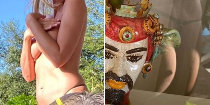 Po-Falle - Heidi Klums Spiegel-Selfie zeigt mehr als ihr lieb ist