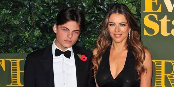 Elizabeth Hurley und ihr Sohn Damian Hurley trauern um ihren Ex-Mann und Vater Steve Bing. Elizabeth Hurley steve bing