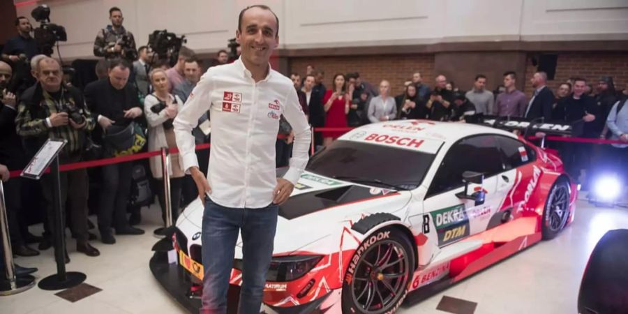 Robert Kubica pilotiert 2020 nach seinem Abschied aus der Formel 1 einen BMW M4 in der DTM.