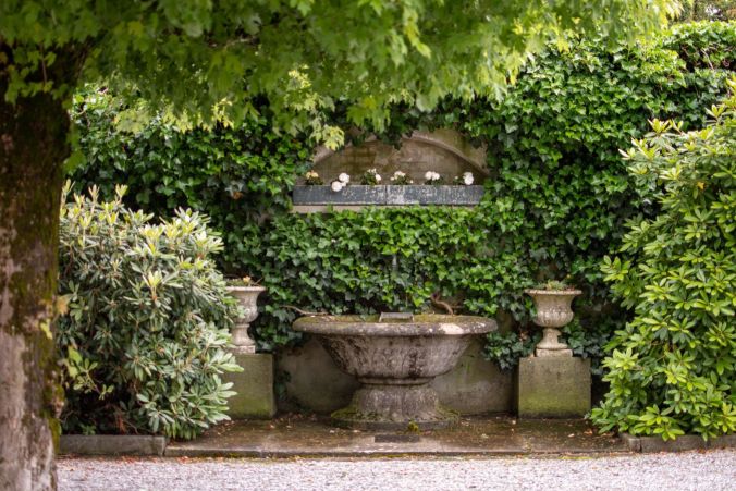 Im Museumspark befindet sich ebenfalls ein Brunnen.