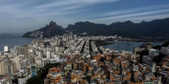 Das Armenviertel Pavao-Pavaozinho in Rio de Janeiro Das Armenviertel Pavao-Pavaozinho in Rio de Janeiro