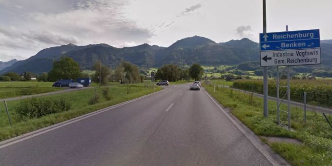 Der Knoten Speerstrasse in Reichenburg (Archivbild). Knotenpunkt Reichenburg