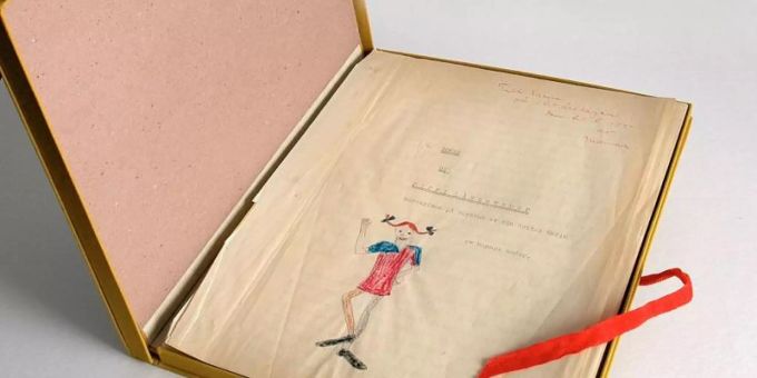 Das Manuskript der schwedischen Erstausgabe von «Pippi Langstrumpf» von Astrid Lindgren. Foto: The Astrid Lindgren Company/dpa Das Manuskript der schwedischen Erstausgabe von «Pippi Langstrumpf» von Astrid Lindgren. Foto: The Astrid Lindgren Company/dpa