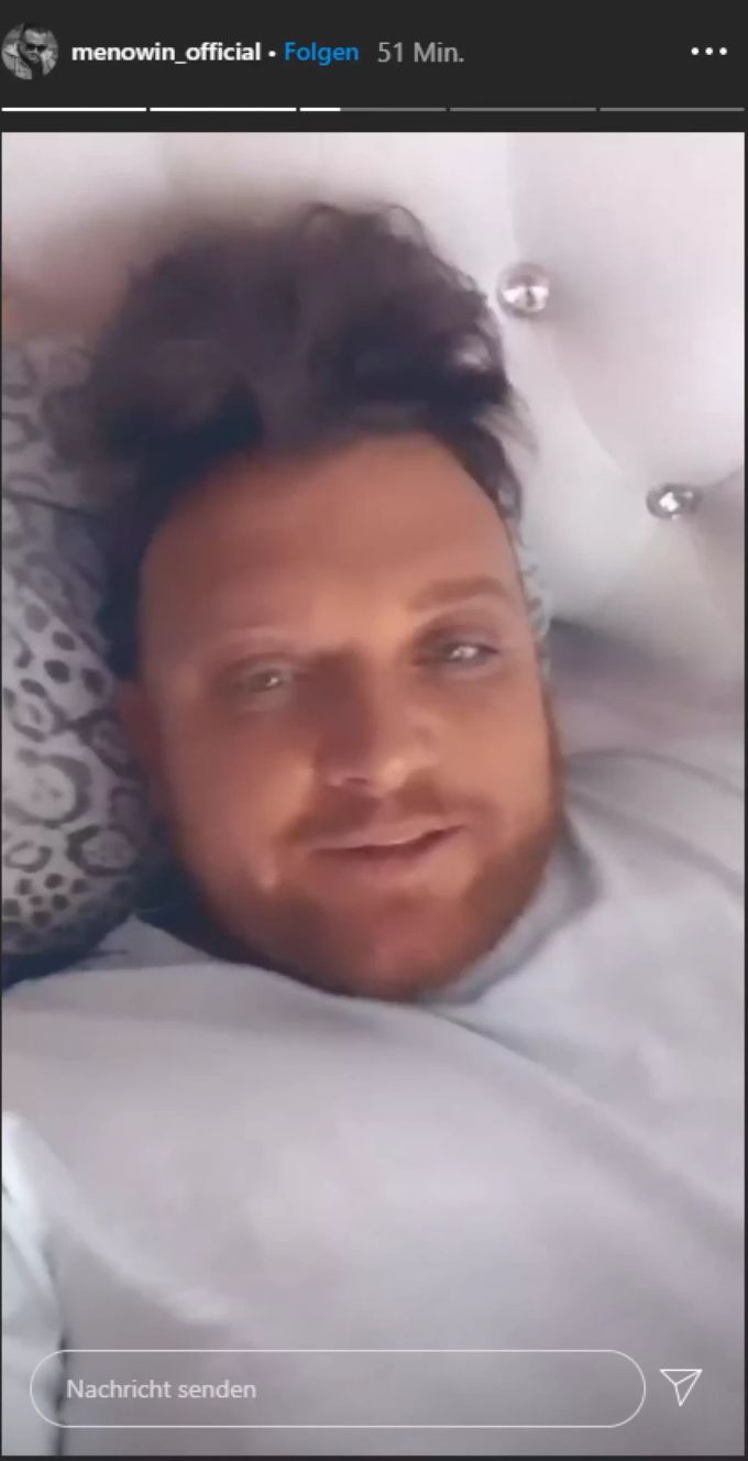 Menowin Fröhlich erklärt in seiner Instagram-Story, dass er noch ein wenig Zeit zur Erholung benötige. Menowin Fröhlich tochter