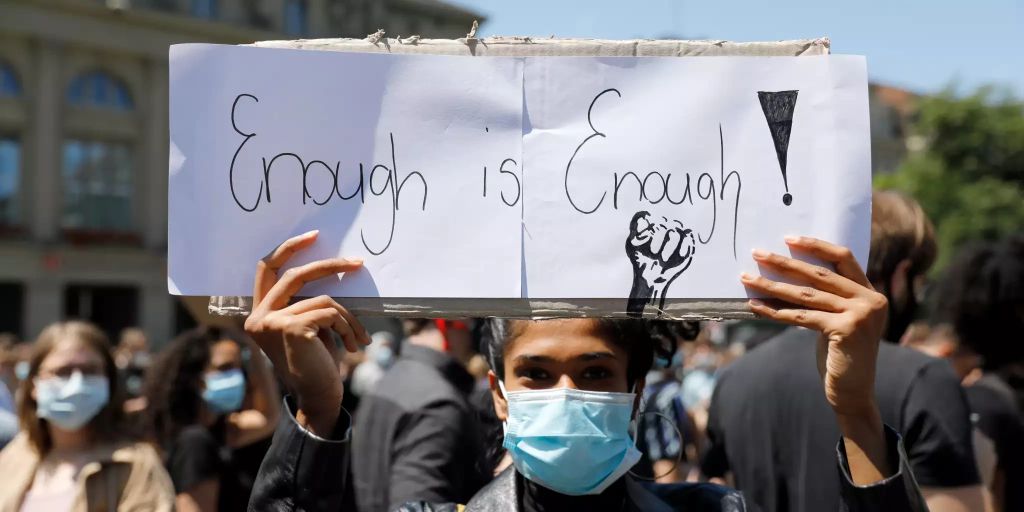 «Black Lives Matter»-Proteste Gegen Rassismus In Bern Und Zürich