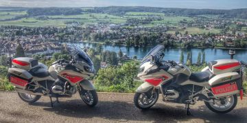 2-Rad-Kontrolle der Schaffhauser Polizei
