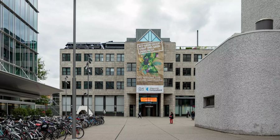 Die Kantonalbank in Aarau.