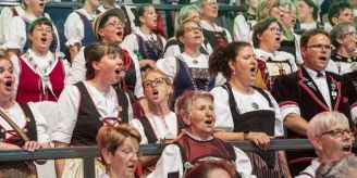 Impressionen - 31.  Jodlerfest in Zug: 10'000 Jodelnde