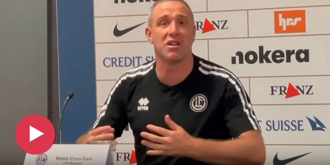 0:3-Pleite - Luganos Croci-Torti: «Müssen FCZ-Spiel als Lektion sehen»