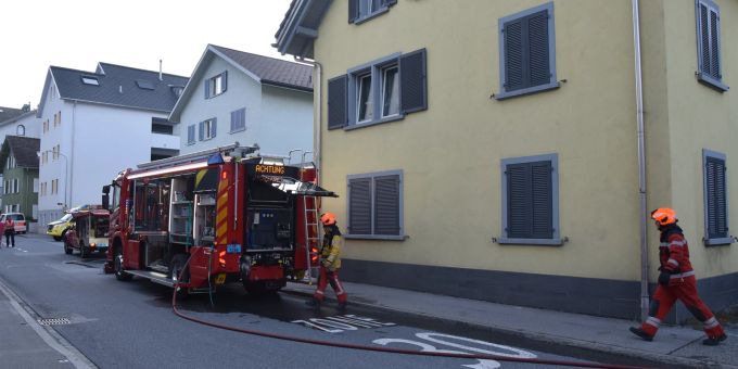 Bonaduz: Feuerwehreinsatz wegen Kellerbrand Feuerwehreinsatz wegen Kellerbrand