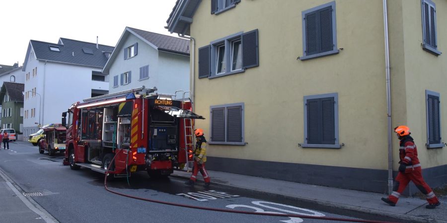 Feuerwehreinsatz wegen Kellerbrand