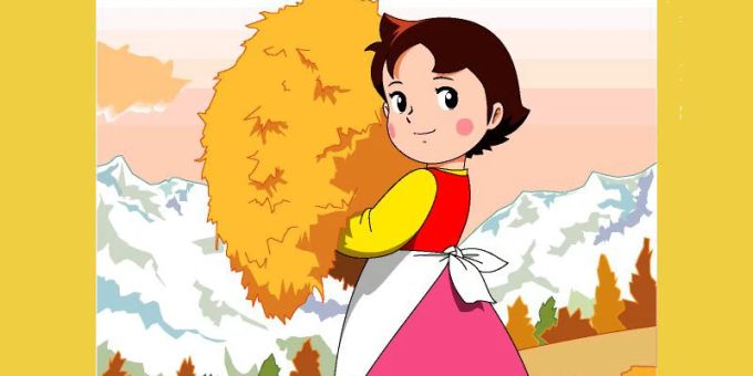 Anime-Figur Heidi (Symbolbild) KI trailer heidi film