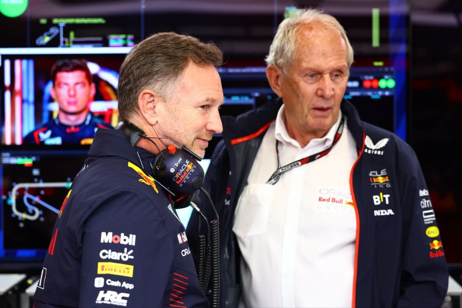 Christian Horner Helmut Marko