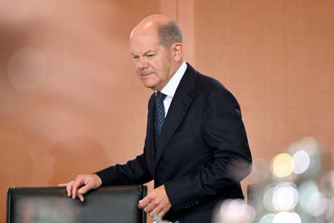 Der deutsche Bundeskanzler Olaf Scholz telefonierte am Mittwoch mit dem türkischen Präsidenten Recep Tayyip Erdogan. olaf scholz