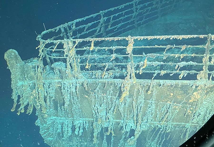 Das Wrack der Titanic liegt in fast vier Kilometern Tiefe – dort ist der Druck enorm.