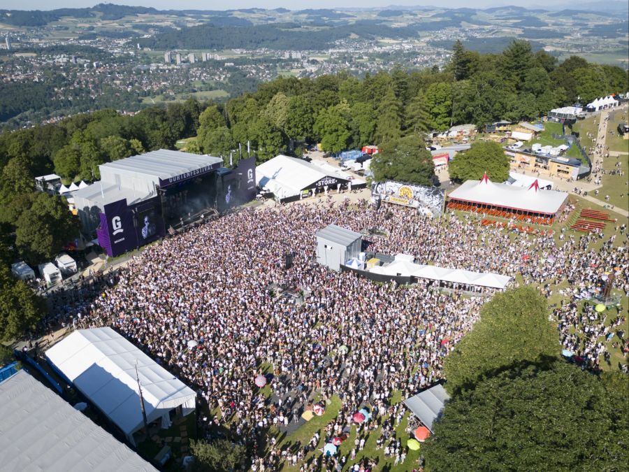 Das Berner Gurtenfestival ging am Sonntag zu Ende.