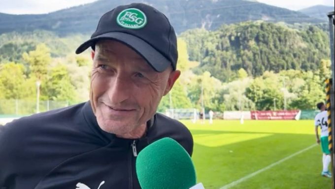 Peter Zeidler, Trainer beim FC St.Gallen, nimmt zu den Zoff-Gerüchten Stellung. FC St.Gallen