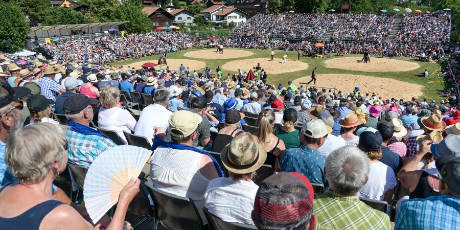 Die Arena am Oberländischen fasst 4500 Zuschauerinnen und Zuschauer.